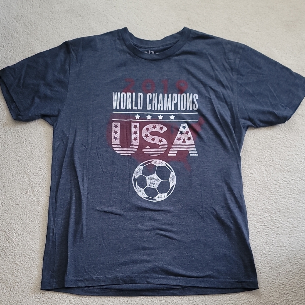 Carly Lloyd Clio Navy Blue 2019 Womens Soccer Tee